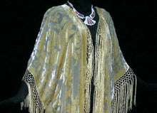 Kimono Fringe Jacket Opera Coat Silk Burnout Velvet Vanilla Maya Kimono Plus