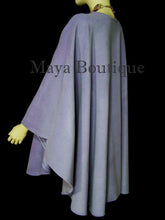 Cashmere Cape Ruana Coat Wrap Periwinkle USA Made Maya Matazaro