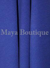 Cashmere Wool Cape Ruana Wrap Coat Blue Iris Maya Matazaro Made in USA