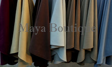 Salmon Cape Ruana Wrap Coat Cashmere Wool Blend by Maya Matazaro USA Made