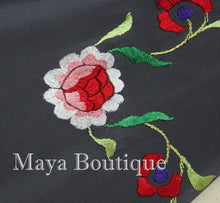 Embroidered Silk Fringe Jacket Flamenco Kimono Lilac Grey Short Maya Matazaro