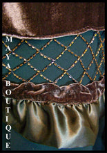 Chocolate Shawl Scarf Wrap Silk Burnout Velvet Triangle Ruffles Maya Matazaro